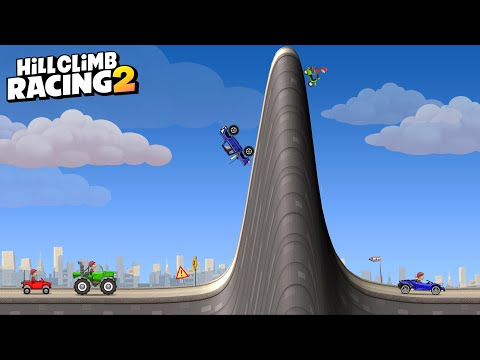 CARS vs GIANT BULGE #2 – Hill Climb Racing 2
