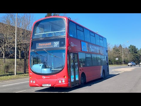 Route 39B | Go North East Volvo B7TL/Wright Eclipse Gemini 3963 (NK06 JXD) | Nice ZF