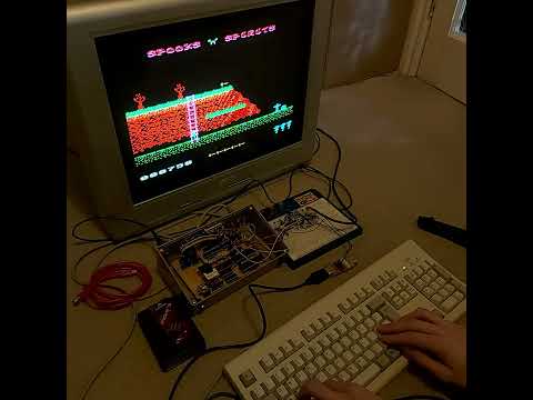BBC Micro-like dsPIC33E VDP for Z80 Computer - Demo