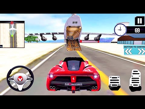 Airplane Pilot Car Transporter Multi Trailer Car Transport Sim - Best Android IOS Gameplay HD