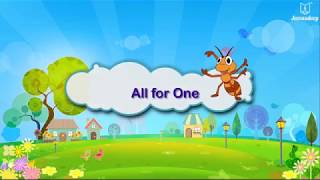 All For One  English Poem by Liana Mahoney For Kid