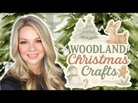 🌲⭐️ Woodland Themed Christmas Crafts and DIYs that are Cheap