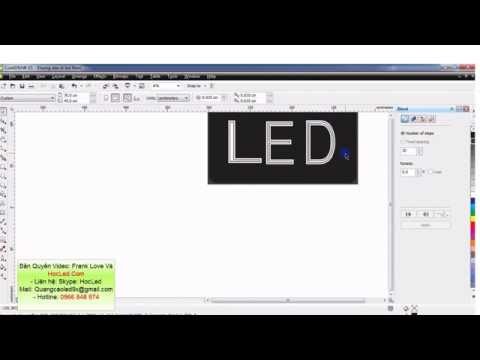 Bài 4 - Hướng Dẫn Đi LED Nhiều Đường Trong 1 Chữ Của Biển Quảng Cáo LED Vẫy