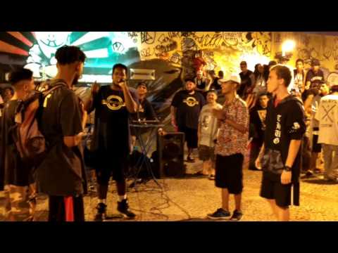 Roda Cultural do Méier - 1ª Fase - TDN e Luanzin X Zack e Ratatá - 03.05.17