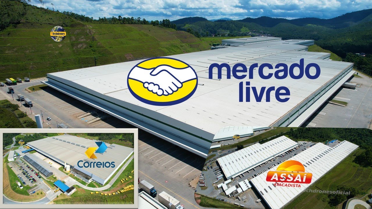 CIDADE DE CAJAMAR HJ MOSTRAREMOS ALGUNS DOS MAIORES GALPÕES DO BRASIL MERCADO LIVRE ASSAÍ E CORREIOS