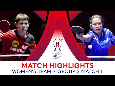 Nina Mittelham (GER) vs Clio Barcenas (MEX) | WT G3 - Match 1 | #ITTFWorlds2024