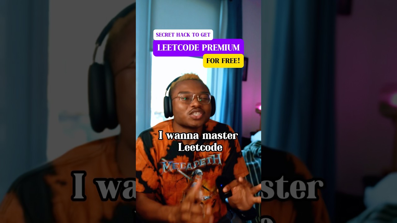 SECRET HACK TO GET LEETCODE PREMIUM FOR FREE!