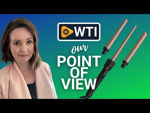 GEM 3 in 1 Ceramic Curler Styling Iron - WTI product video review
