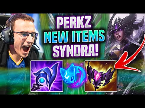 PERKZ BRINGS BACK WITH SYNDRA NEW ITEMS! - Perkz Plays Syndra MID vs Lissandra! | Preseason 2022
