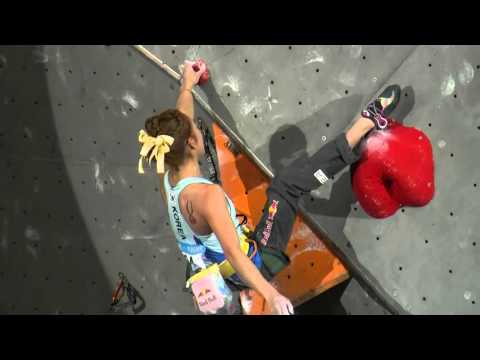 IFSC World Cup Puurs 2015 - Lead - Finals - Jain Kim