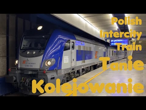 IC 81114 IC POBRZEŻE Kołobrzeg -  Łódź Fabryczna -  Polish Intercity Train - Tanie Kolejowanie