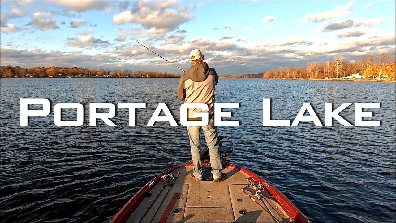Jerkbait Fishing on Portage Lake