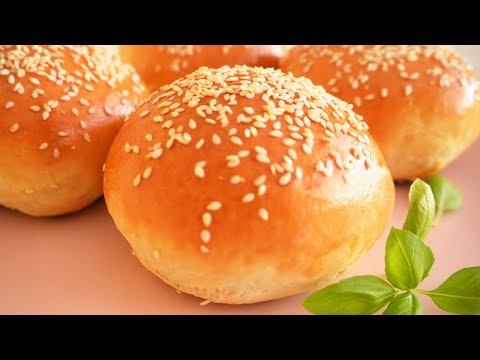 Burger Buns Recipe | How To Make Hamburger Buns At Home?