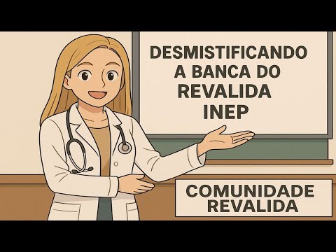 Comunidade Revalida - Método de Estudo, Desmistificando a Banca INEP - Dra. Lourena Teles
