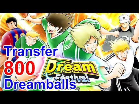 Captain Tsubasa: Dream Festival - Transfer 800 dreamballs DF August - Franz Schester, Manfred Margus