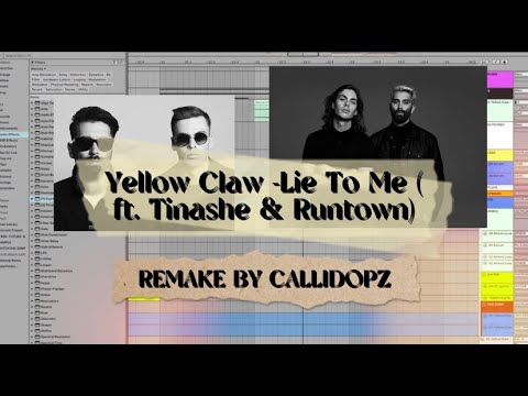[REMAKE] Yellow Claw - Lie To Me (ft. Tinashe & Runtown) | Remake by Callidopz