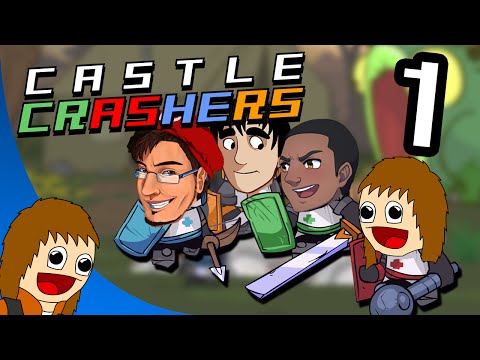 Castle Crashers: Hatty and the Knights - Part 1 w/ The Derp Crew (Stream Play)