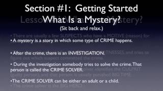 What is a Mystery? (A Short Writing Lesson for Kids 8-12)