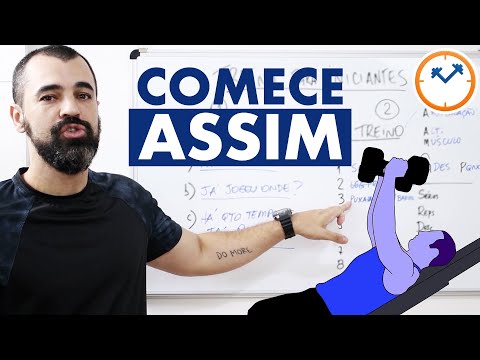 Como é um TREINO DE INICIANTE na ACADEMIA | Saúde na Lousinha nº5