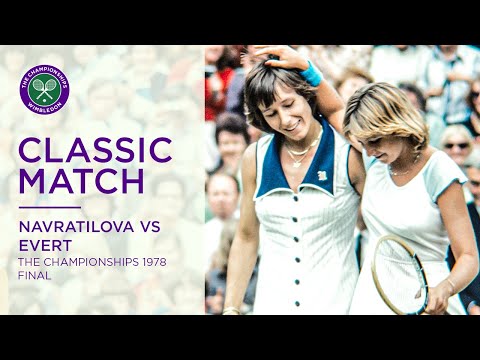 Martina Navratilova vs Chris Evert | Wimbledon 1978 Final | Full Match
