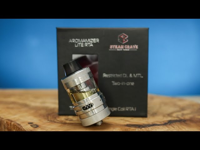 Steam Crave Aromamizer Lite 23mm Single Coil RTA | Review