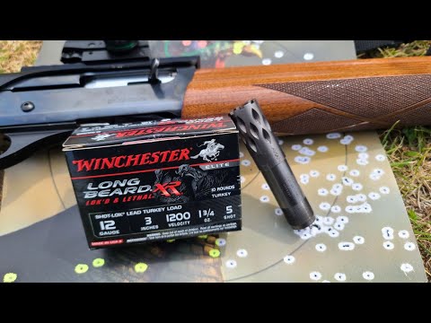 Avian-X Crusher .665 Pattern Testing W/ Longbeard XR 3" 1-3/4oz #5 & Remington 11-87