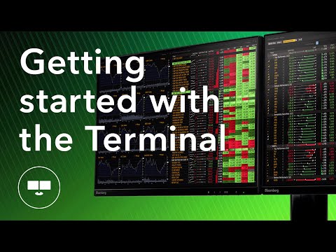 Bloomberg Terminal Essentials: Getting Started