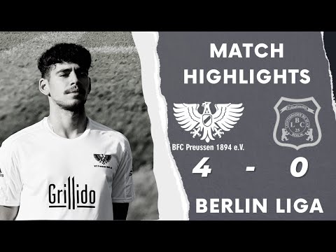 BFC Preussen - Lichtenrader BC HIGHLIGHTS | 30. Spieltag BERLIN LIGA | BFC PREUSSEN TV