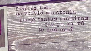 Ha*Ash - Lo Aprendí de Ti (Lyric Video)