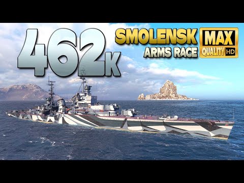 Cruiser Smolensk: Close to the limit in Arms Race - World of Warships