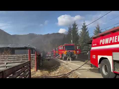 Incendiu la pensiunea Nedeia din Malini 10 februarie 2024 1