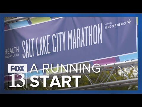 Twenty-first annual Salt Lake City marathon off to a running start