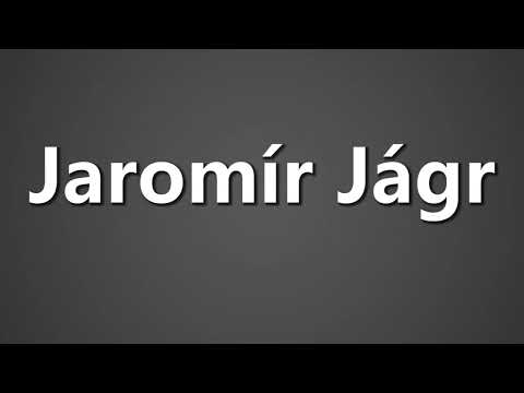 How To Pronounce Jaromir Jagr