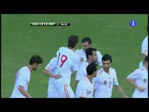 Venezuela vs España 0-3.( 7-6-2011 )