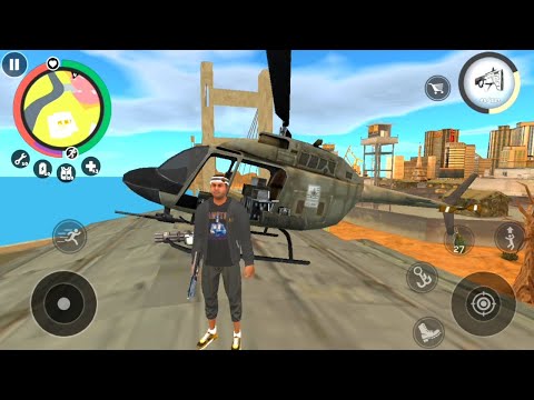 Vegas crime simulator new game | New military base attack with helicopter | Games on HD gameplay