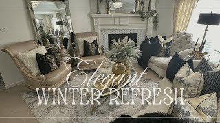 HOW TO CREATE A COHESIVE SPACE/ COZY WINTER REFRESH/DECORATE WITH ME
