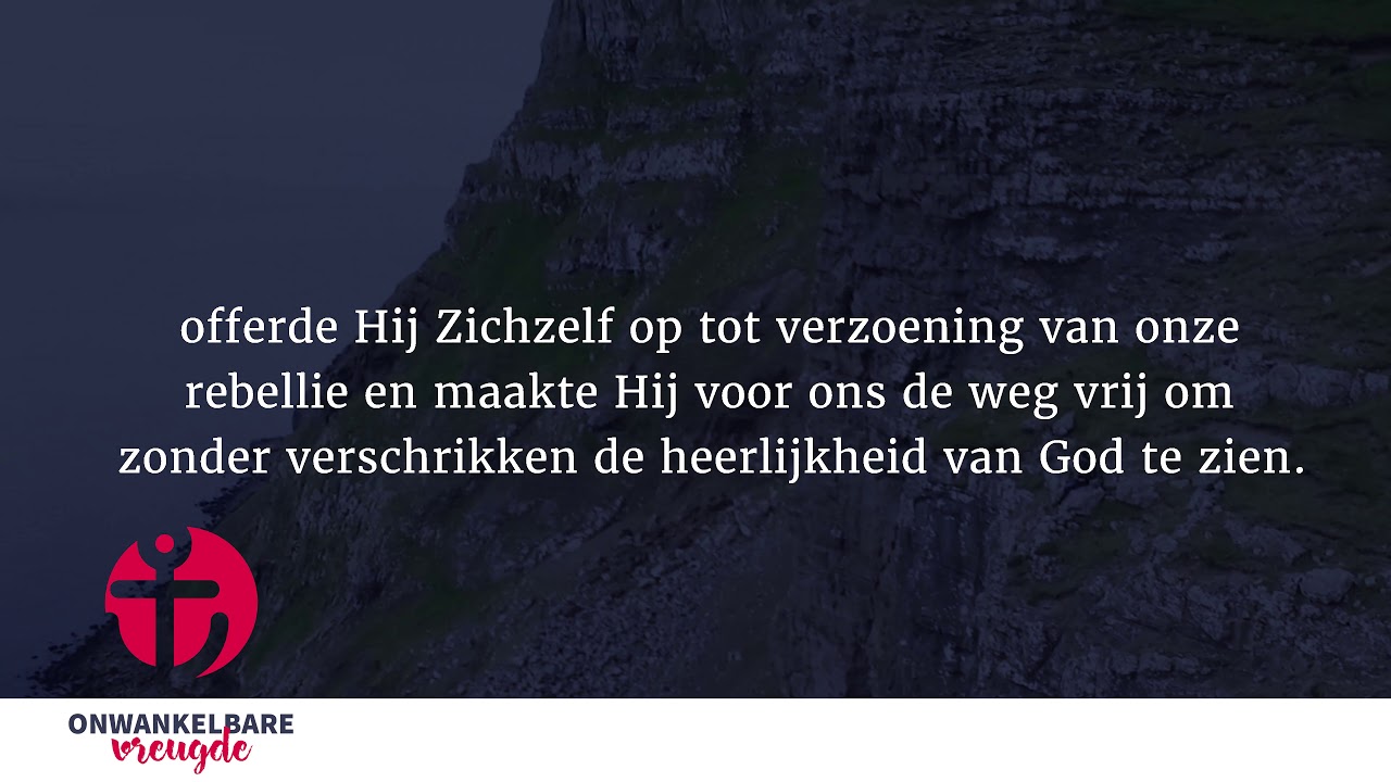 Een onuitsprekelijk groot voorrecht