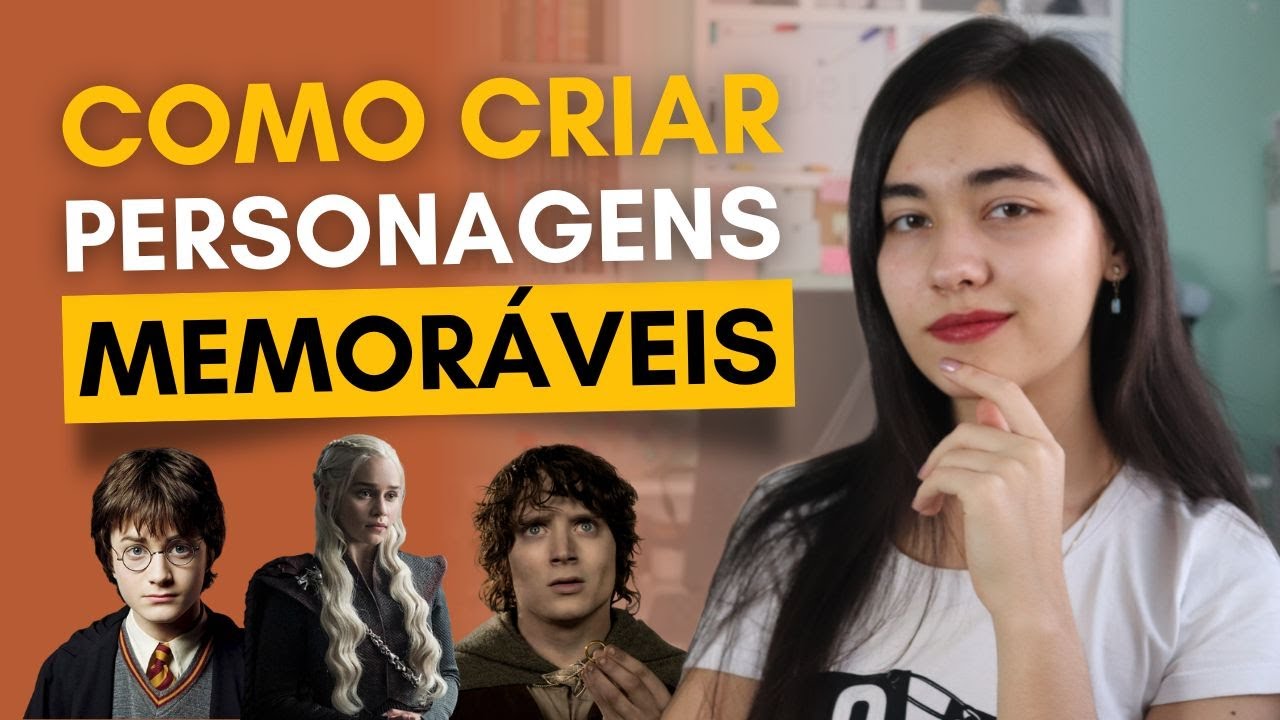Como criar PERSONAGENS MEMORÁVEIS no seu LIVRO | Marina Blanc