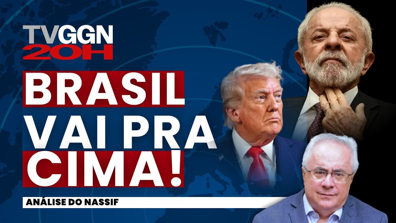 Governo Lula parte para o confronto após tarifa dos EUA e anuncia retaliação  | TVGGN 20H (16/07/26)