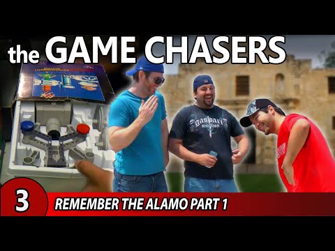The Game Chasers Ep 3 - Remember the Alamo Part 1 (Retro Game Road Trip)