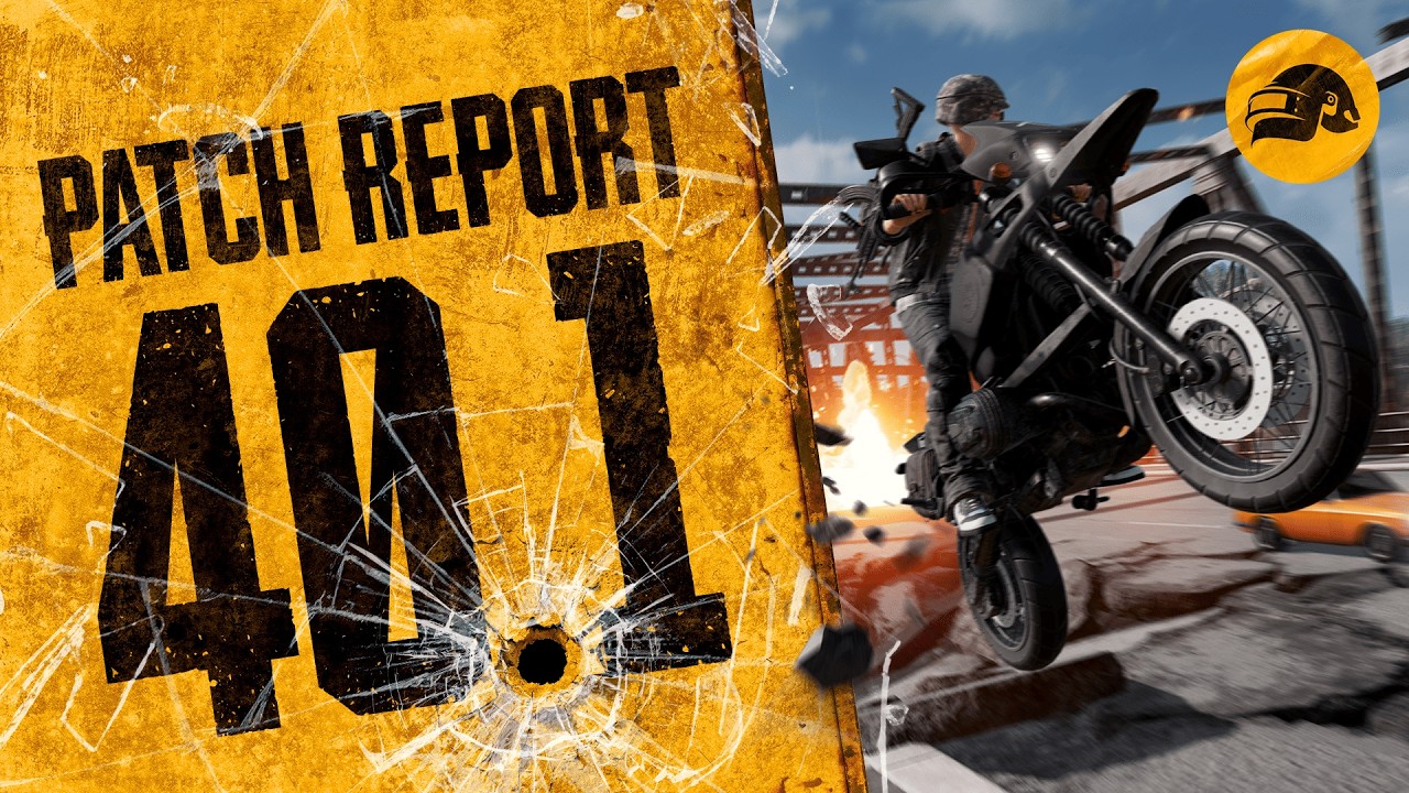 パッチレポート #40.1┃PUBG: BATTLEGROUNDS