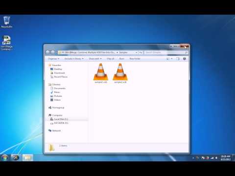 Join Multiple VOB Files Into One Software