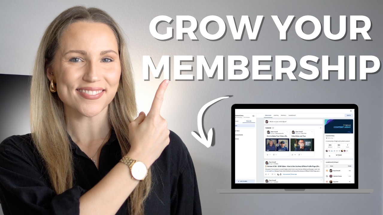 How To Start And Grow Your Membership | Make Money Every Month With Memberships