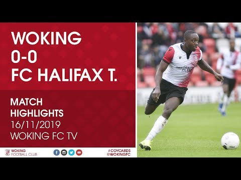 Woking 0 - 0 FC Halifax Town | Short Highlights