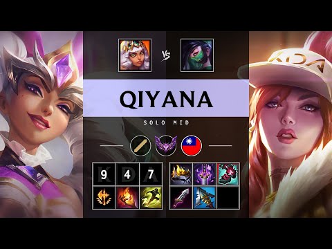 Qiyana Mid vs Akali - TW Master Patch 25.14