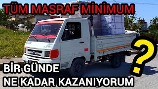 Günde Ne Kadar Kazanıyorum?Nasıl Yapıyorum? #başlangıç #nakliye 