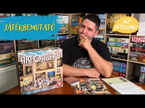 Art Gallery Játékbemutató - Mit Játsszunk?