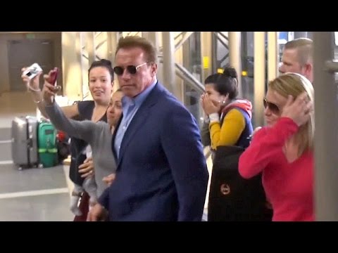 X17 EXCLUSIVE - Arnold Schwarzenegger Asked If Son Patrick Will Marry Miley Cyrus