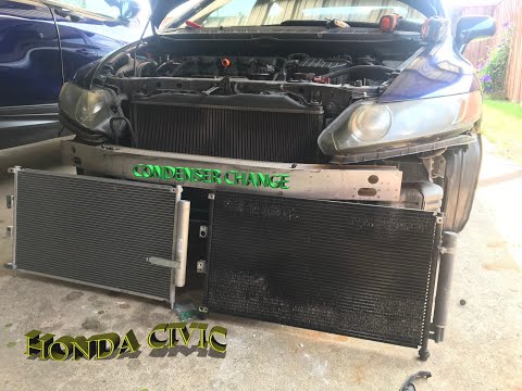 Honda Civic AC Condenser Replacement Detailed - $150 DIY vs $400 at the Shop