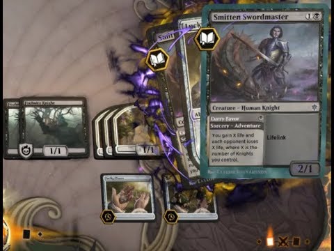 Golgari Adventure Time! - Lucky Clover plus Edgewall Innkeeper [MTG Arena]
